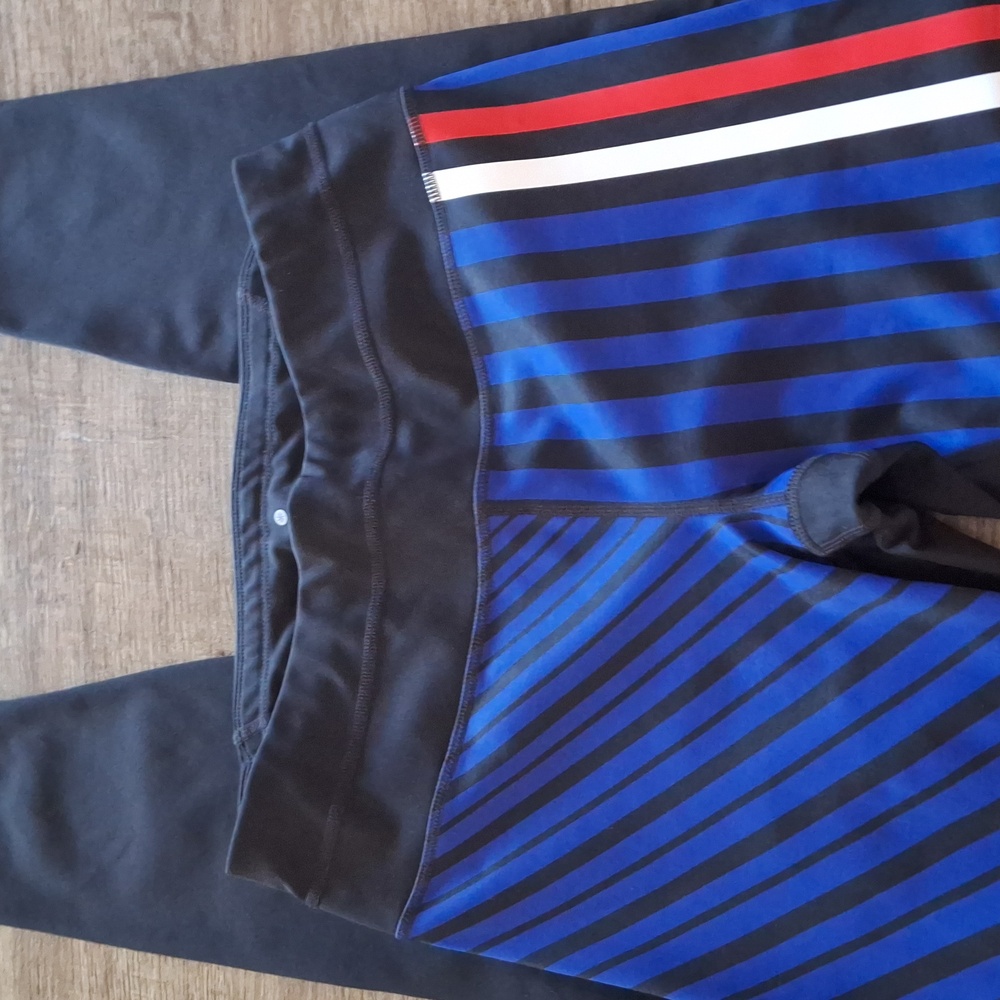 Athleta leggins size‎ Small striped